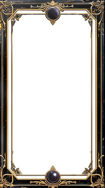 vintage fotoram geïsoleerd op een doorzichtige achtergrond