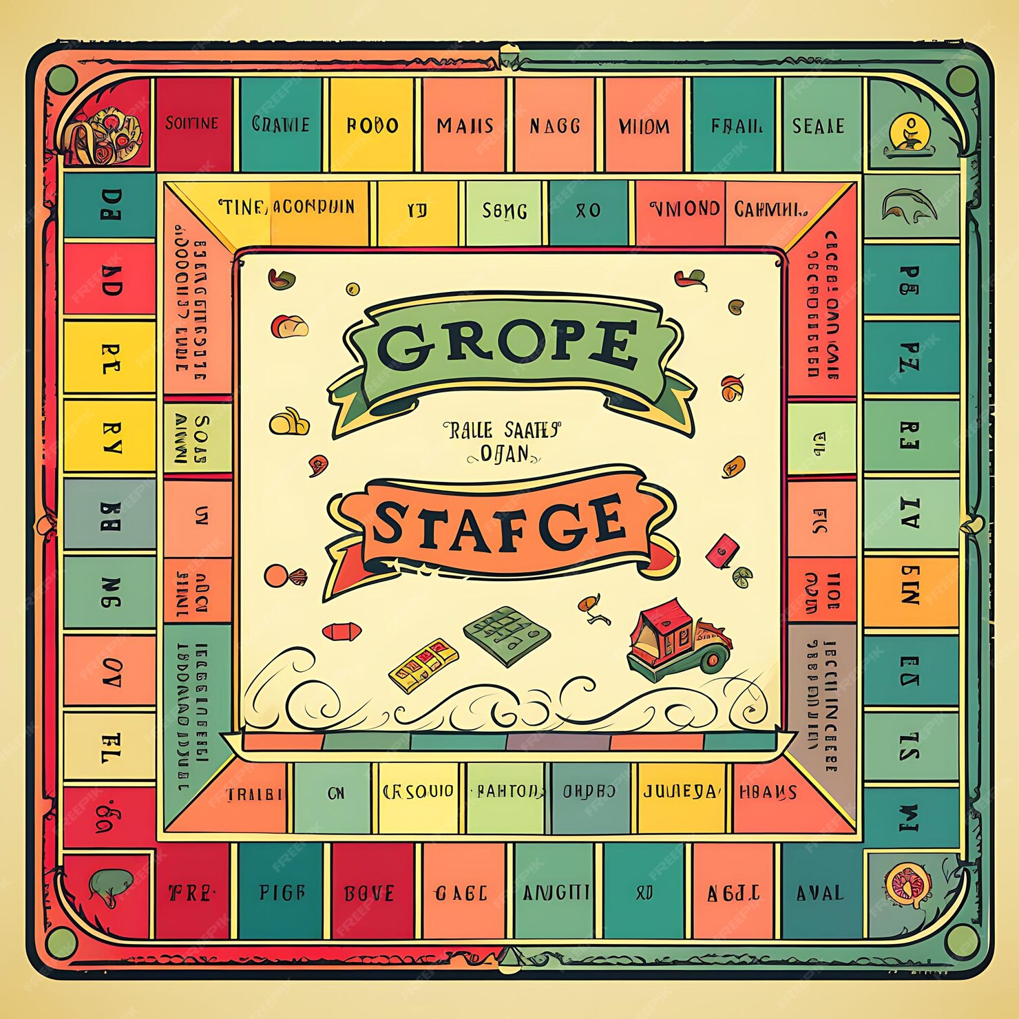 Premium Photo Vintage Game Board Tag Board Game Design Retro Fonts premium-photo-vintage-game-board-tag-board-game-design-retro-fonts