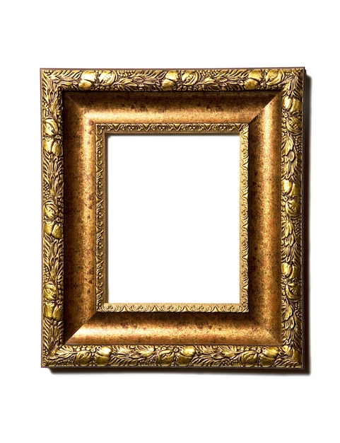 Vintage gold picture frame