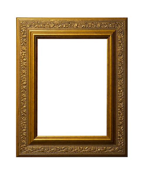 Vintage gold picture frame