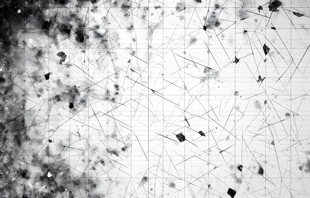 Фото Винтажный гранж абстрактный черно-белый фон