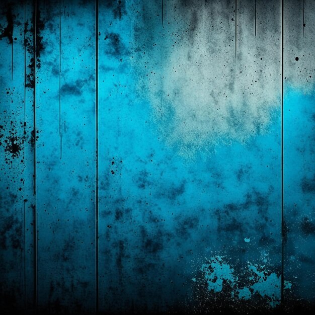 Vintage grunge blauwe betonnen textuur studio muur achtergrond