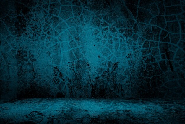 Photo vintage grunge pattern decoration on wall and floor