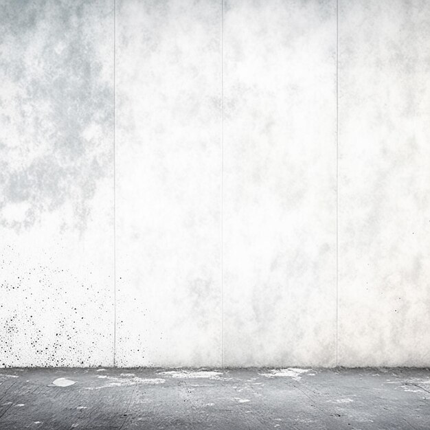 Vintage grunge white concrete abstract texture studio wall background or Grunge wall texture