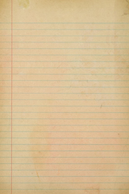 Vintage Grungy Lined Paper