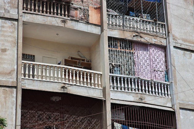 The vintage house in the center of Karachi Pakistan