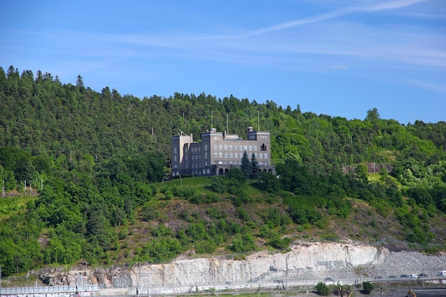 Старинный дом в Осло, Норвегия.