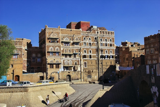 The vintage house in Sana'a Yemen