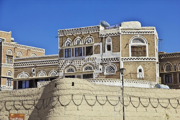 The vintage house in Sana'a Yemen