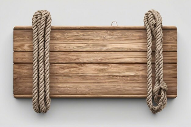 vintage houten hangplank