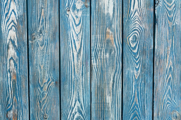 Foto vintage houten planken geschilderd in marine horizontaal