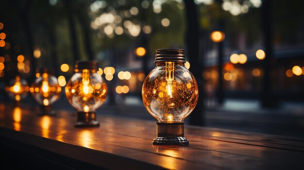 Винтажная иллюминация Декоративная антикварная лампа Эдисона