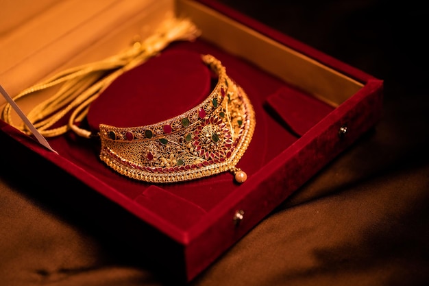 Vintage Indian bride jewelry