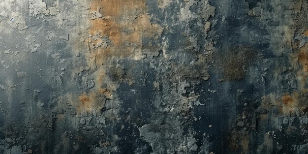 Vintage Industrial Metallic Concrete Texture Illustration Generative AI