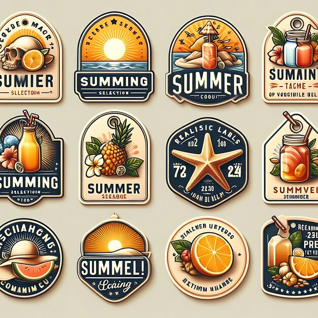 vintage labels