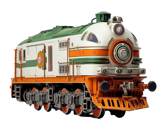 Photo vintage locomotive or train on transparent background png