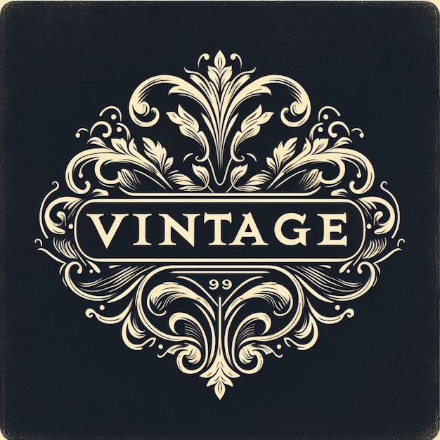 Premium Photo | Vintage logo