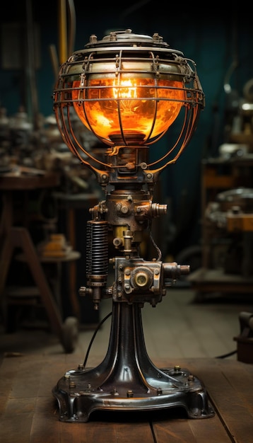 Vintage_Metal_Lamp