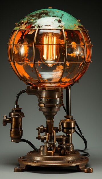 Foto vintage_metal_lamp