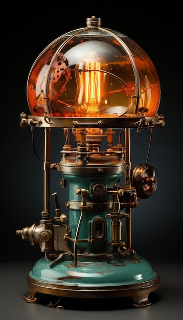 Foto vintage_metal_lamp