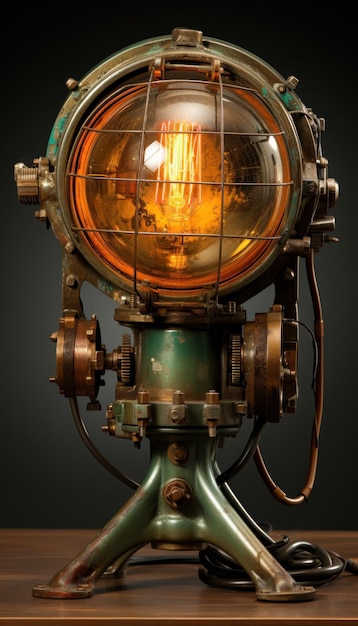 Vintage_Metal_Lamp