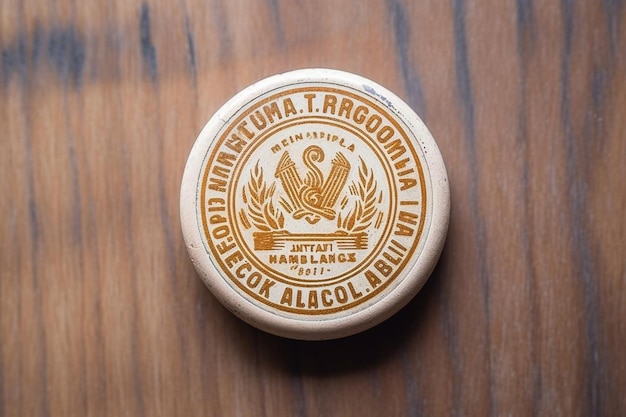 Foto vintage mexicaanse tequila badge