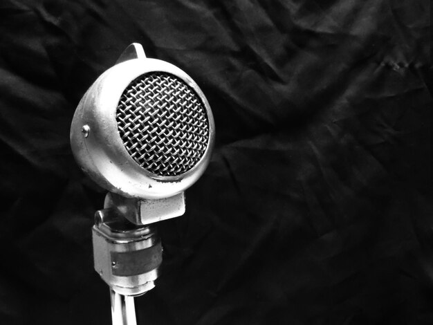 Photo vintage microphone