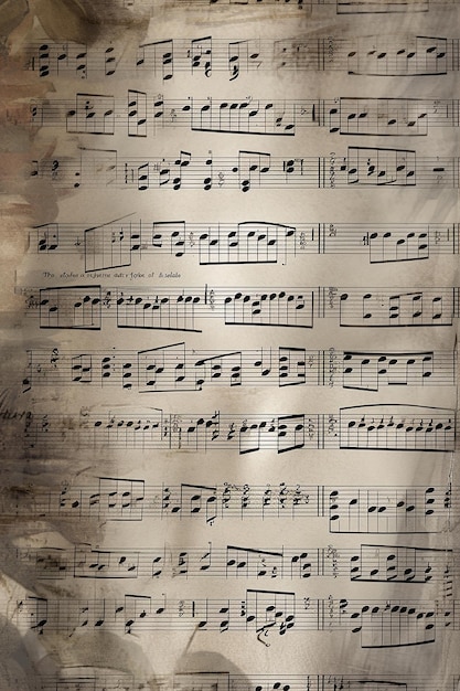 Vintage Music note