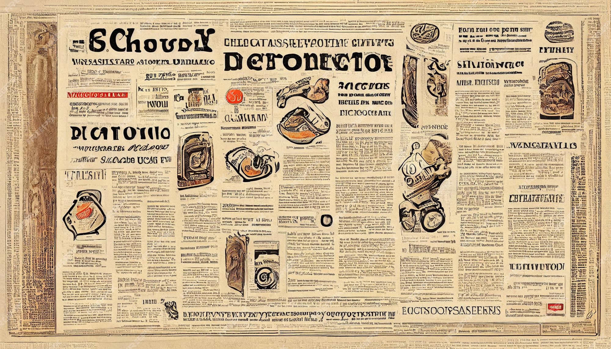 vintage newspaper backgrounds