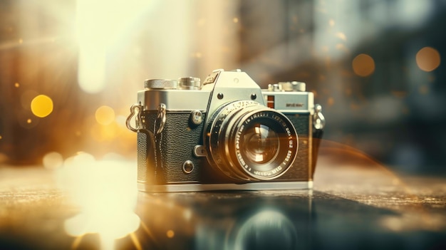 Vintage Nostalgia Evoke Nostalgia with VintageInspired Lens Flare Effects