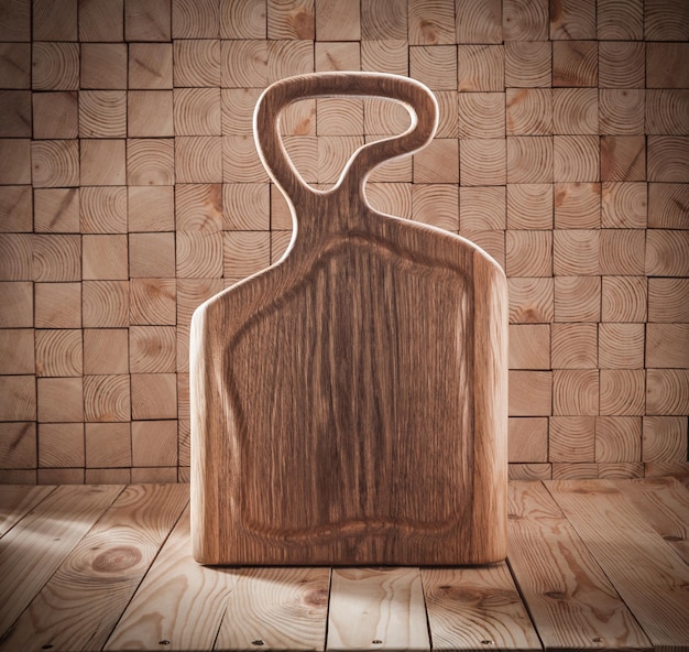 Vintage Oak Wood Personal Steak Serving Board