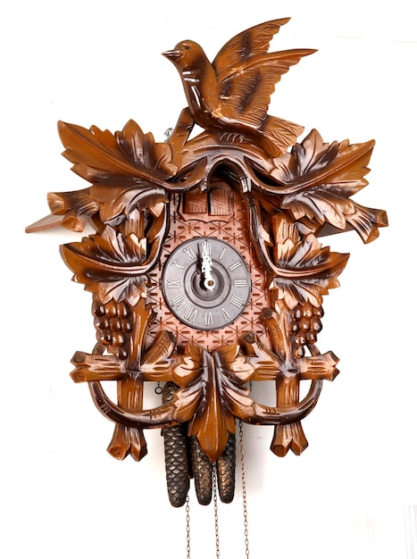 Vintage old cuckoo clock