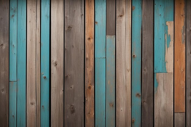 Vintage old wood decorated wall background in the house