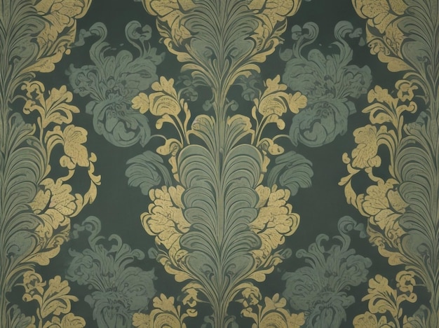 Vintage Ornament Wallpaper Achtergrond Klassieke Elegantie