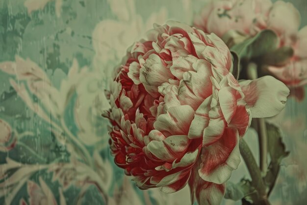 Foto vintage oude bloemen achtergrond vintage effect stijl foto's