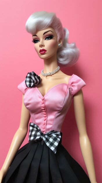 Vintage Pinup Barbie Doll