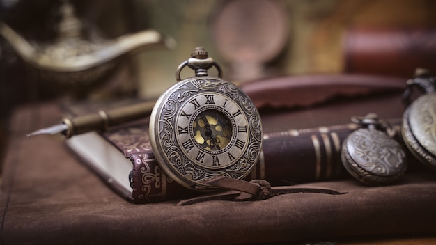 Photo vintage pocket watch