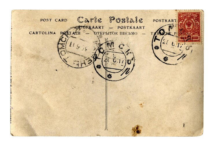 Photo vintage postcard