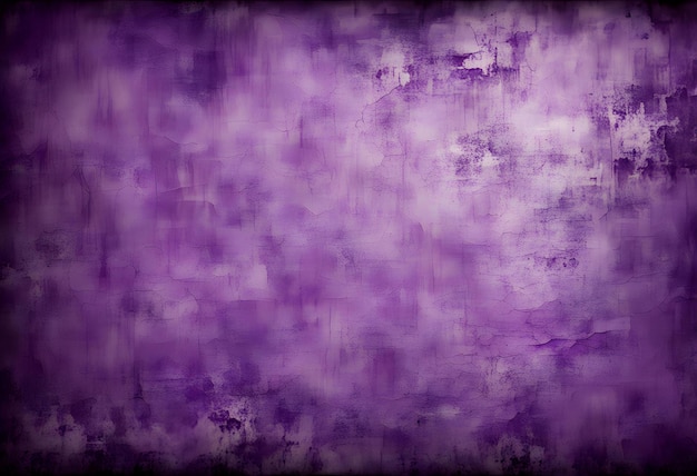 Vintage purple wall texture vignette