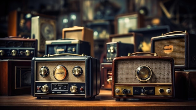 Vintage Radio and Speakers