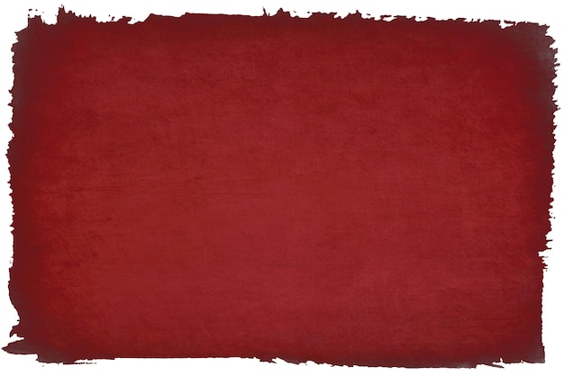 Винтажный красный фон из плотной бумаги с рваными краями