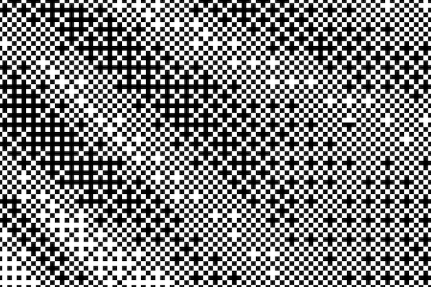 Vintage retro bitmap achtergrond Vintage poster met halftone textuur en pixelated grain