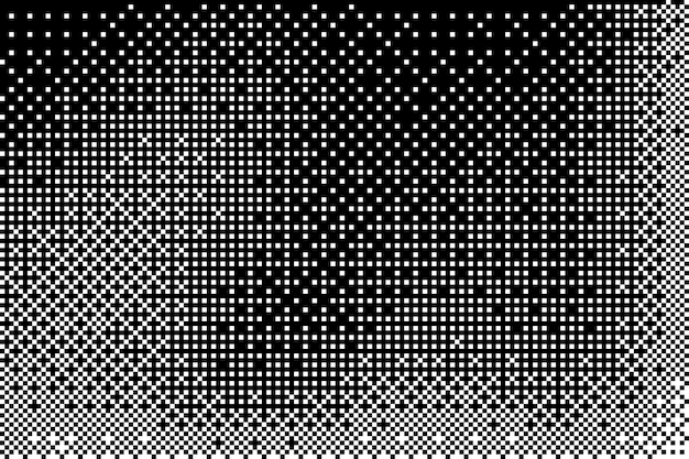 Vintage retro bitmap achtergrond Vintage poster met halftone textuur en pixelated grain