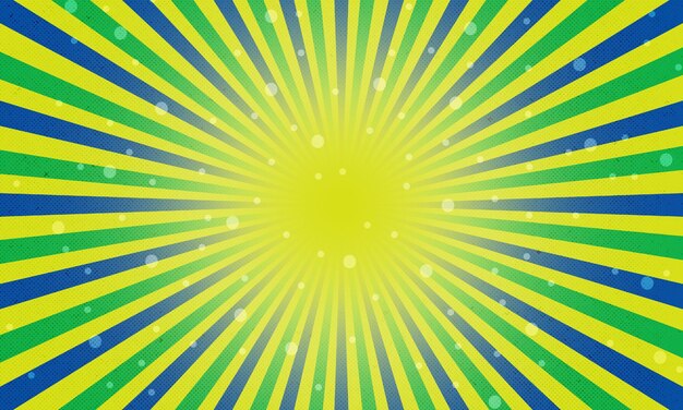 Photo vintage retro sunburst background with bright colors perfect for poster wallpaper and backdrop