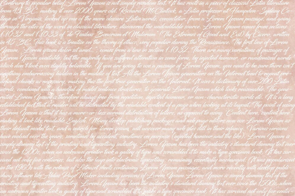 Premium Photo | Vintage Script Background Old Script Background