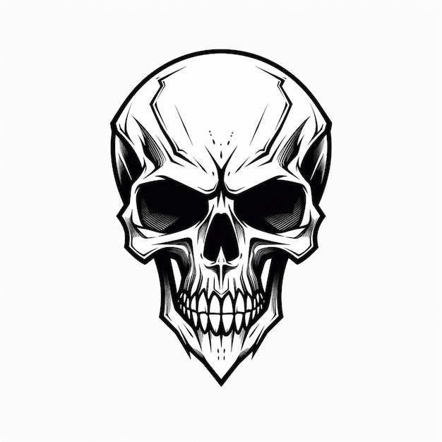 Vintage Skull Clip Art Images