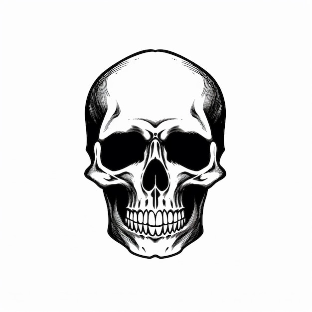 Vintage Skull Clip Art Pack