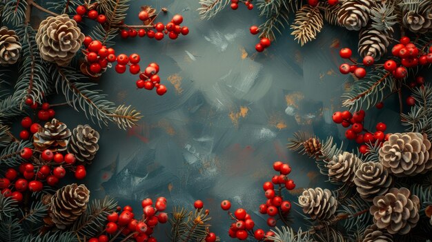 Vintage style Christmas background