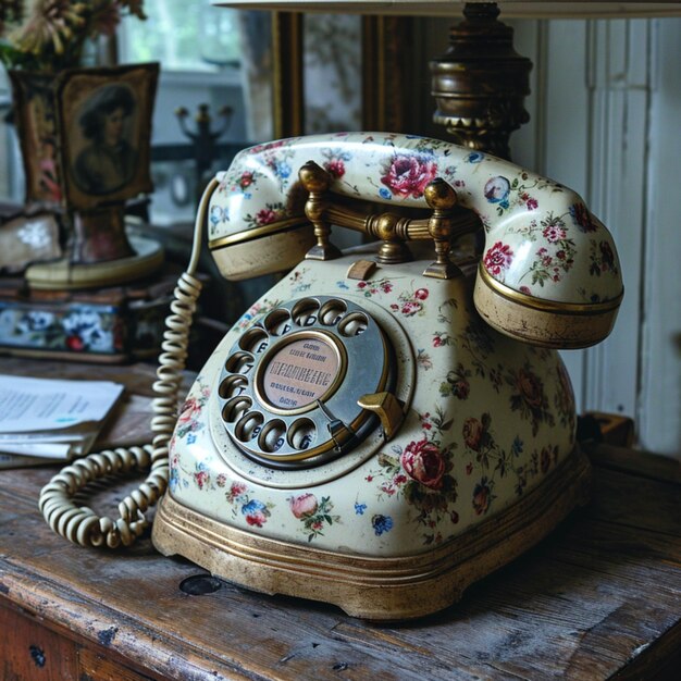 Vintage telephones