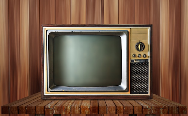 Vintage television